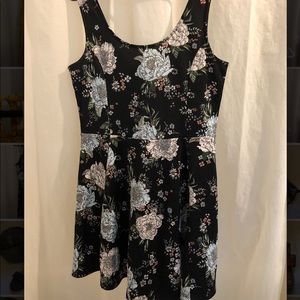 Black Floral sundress
